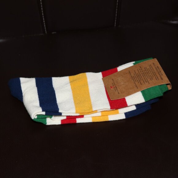 Hudson's Bay HBC Multistripe Trouser Socks NWT - Picture 4 of 5